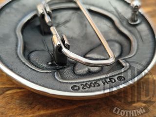 Fibbia Harley Davidson skull classic