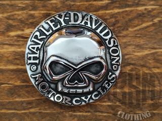 Fibbia Harley Davidson skull classic