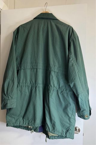 Gabardina Vintage Oversize 80s Talla XL