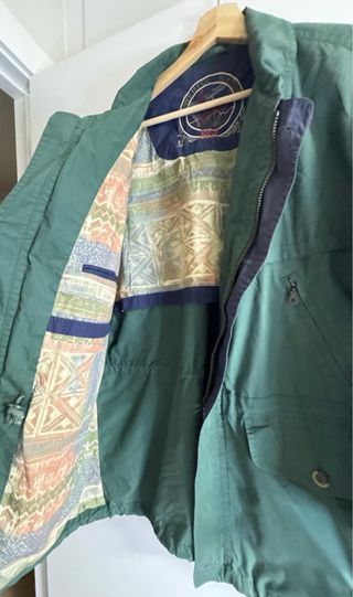 Gabardina Vintage Oversize 80s Talla XL