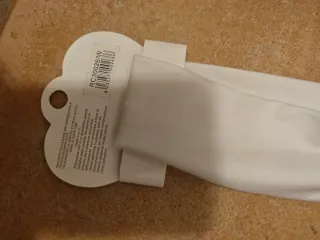 Fascia bianca per capelli