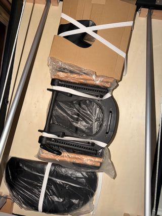 Camilla plegable Quirumed con accesorios