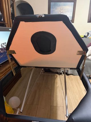 Camilla plegable Quirumed con accesorios