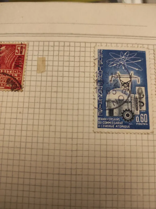 20 Francobolli Antichi Francia sono venti