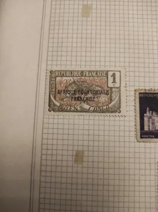 20 Sellos Antiguos Francia son veinte