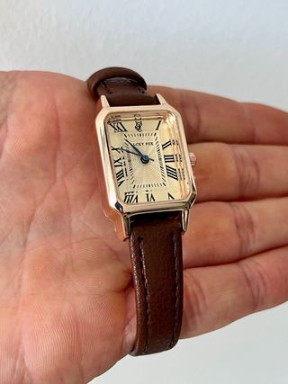Orologio stile vintage marrone e oro - Nuovo