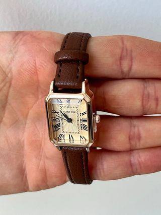 Orologio stile vintage marrone e oro - Nuovo