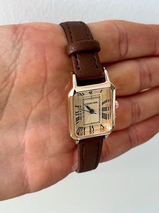 Orologio stile vintage marrone e oro - Nuovo