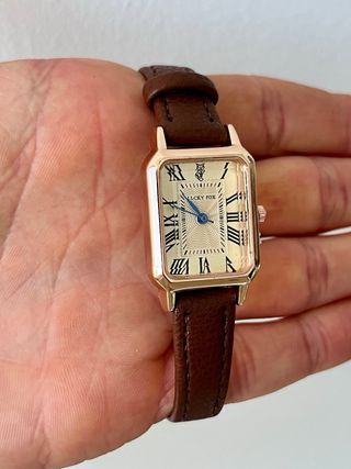 Orologio stile vintage marrone e oro - Nuovo