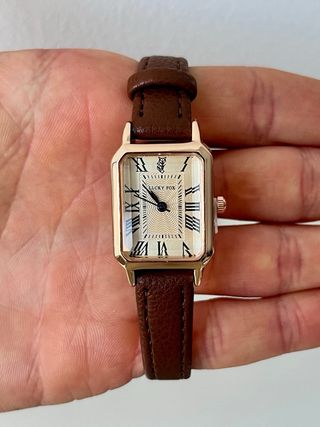 Orologio stile vintage marrone e oro - Nuovo