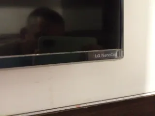 TV LG NanoCell LED pantalla rota
