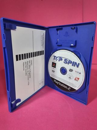 Videojuego PS2 Top Spin