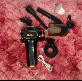 Mini aspiradora Belibuy negra