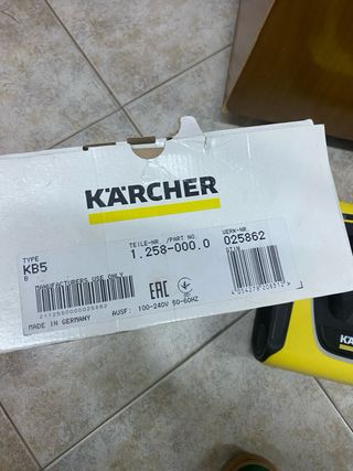 Escoba Eléctrica Kärcher KB 5 Sin Cable