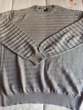 Jersey Cortefiel Gris