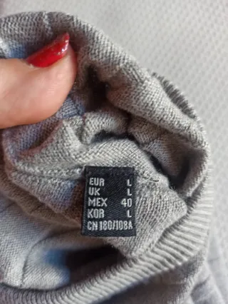 Jersey Cortefiel Gris