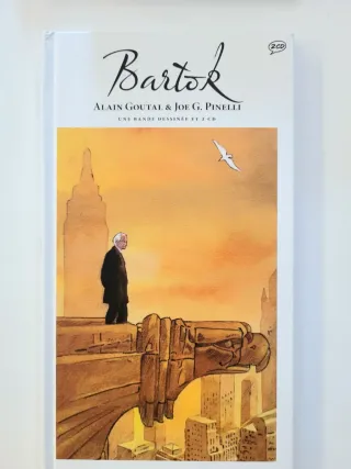4 cómics musicales:Bach, Ravel, Bartok, Sain-Saëns