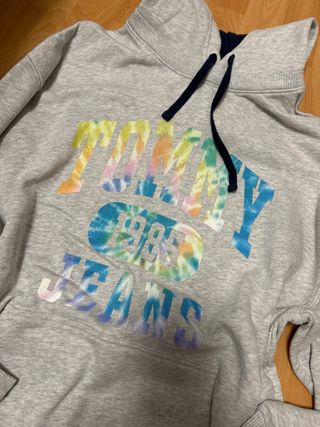 Sudadera Tommy Hilfiger TIE-DYE Talla L