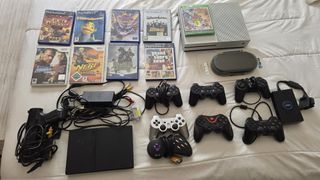 Lote Videojuegos y consolas PS2, Wii, Xbox