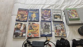 Lote Videojuegos y consolas PS2, Wii, Xbox