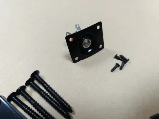 Repuestos guitarra eléctrica negros