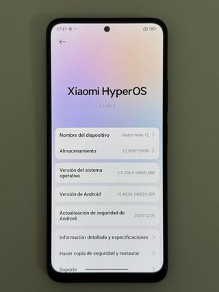 Xiaomi Redmi Note 12 Onyx Gray 4GB RAM 128GB ROM