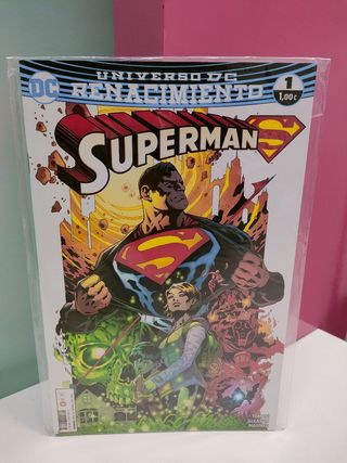 Cómic Superman universo renacimiento 1