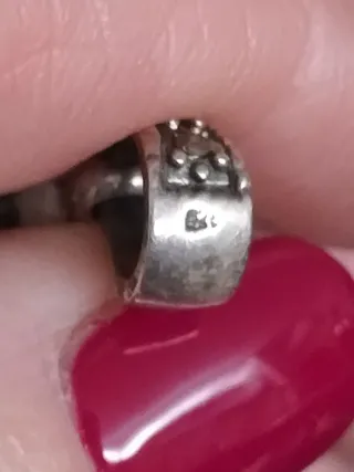 Ciondolo vintage argento 925 e marcasite