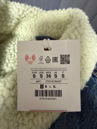 Chaqueta Vaquera Tintoretto Talla S