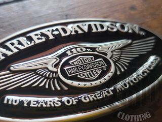 Fibbia Harley Davidson 110 Anni
