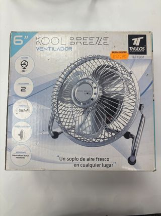 Ventilador Thulos ThKb01 Inox 15W
