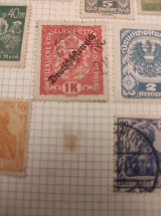 10 Sellos Antiguos Alemania Tercer Reich son diez