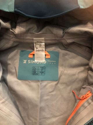 Chaqueta mujer impermeable Simond Alpinism Evo S