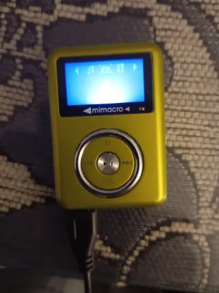 Reproductor MP3 Mimacro Amarillo