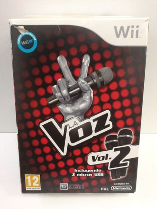 Videojuego Wii LA VOZ Vol 2