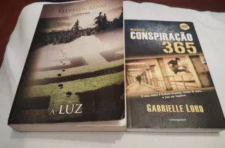 Livros de Stephen King e Gabrielle Lord Usados