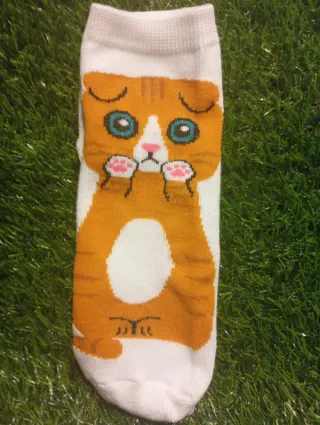 Calcetines gato British Fold.Regalo solidario.Gato