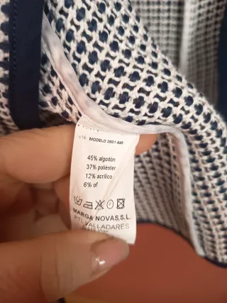 Chaqueta mujer abierta