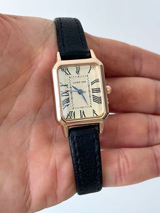 Orologio stile vintage nero e oro - Nuovo