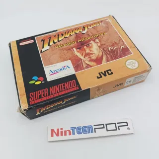 Indiana Jones Greatest Adventures Super Nintendo