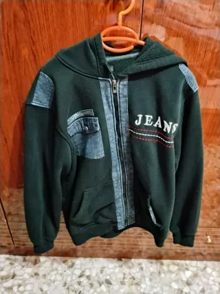 Chaqueta chándal hombre negra