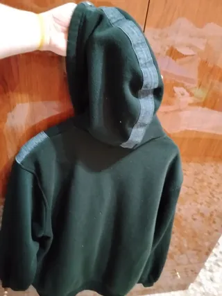 Chaqueta chándal hombre negra