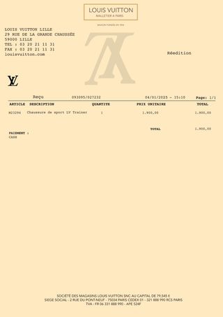 Zapatillas Louis Vuitton Trainer Negras