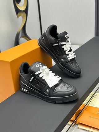 Zapatillas Louis Vuitton Trainer Negras
