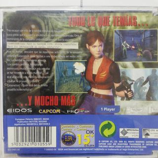 Videojuego Retro Resident Evil Code:Veronica