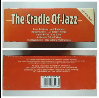 The Cradle Of Jazz - 10 CD Box