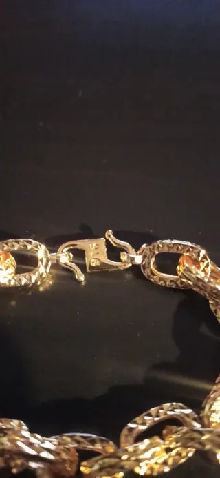 Pulsera Acero  dorada