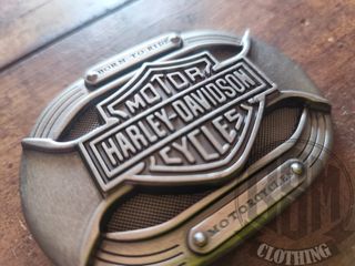 Fibbia Harley Davidson born to ride