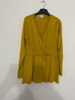 Maglia donna gialla taglia M