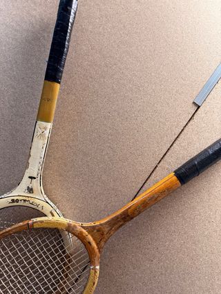 Raquetas Tenis Madera Vintage Años 50-60